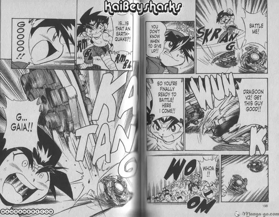 Bakuden Shoot Beyblade Chapter 14.4 10